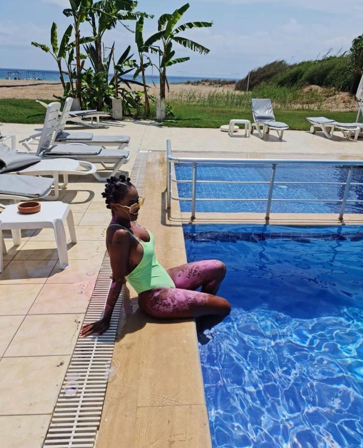 Skys Beach Hotel Manavgat Exteriör bild