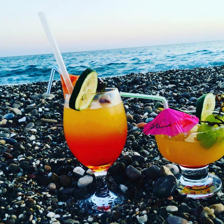 Skys Beach Hotel Manavgat Exteriör bild
