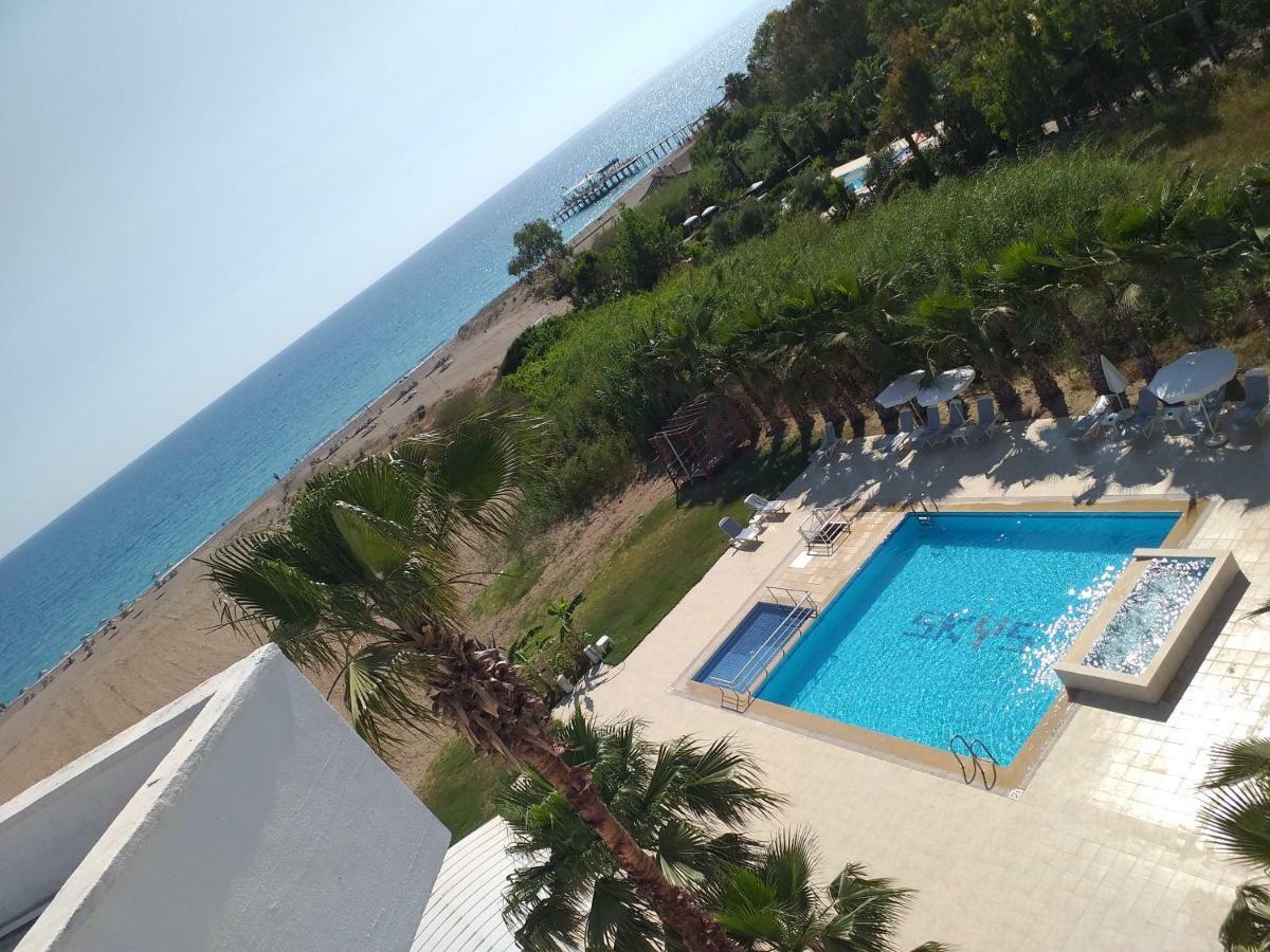 Skys Beach Hotel Manavgat Exteriör bild