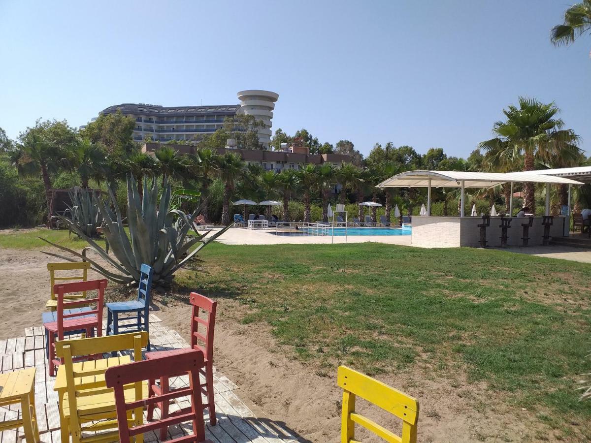 Skys Beach Hotel Manavgat Exteriör bild